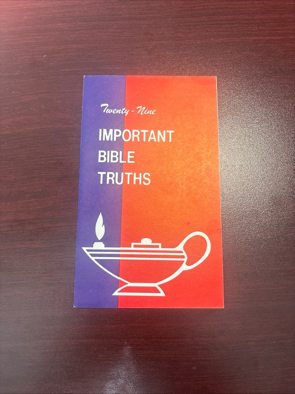 Church of God of Prophecy vintage tract
